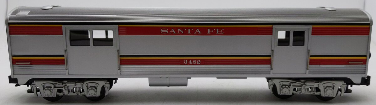 MTH 30-6103S-1 O Gauge Santa Fe Streamlined Baggage Car #3482 EX/Box