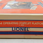 Lionel 6-14000 O Gauge 264 Operating Forklift Platform LN/Box