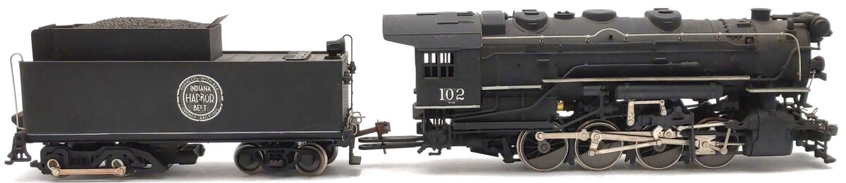 Rivarossi 102 O Scale Steam Locomotive and Tender #102 (2 Rail)