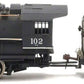 Rivarossi 102 O Scale Steam Locomotive and Tender #102 (2 Rail)