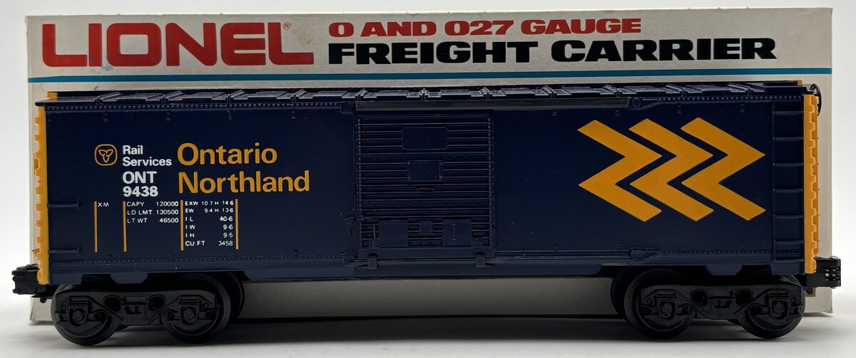 Lionel 6-9438 O Gauge Ontario Northland Box Car EX/Box