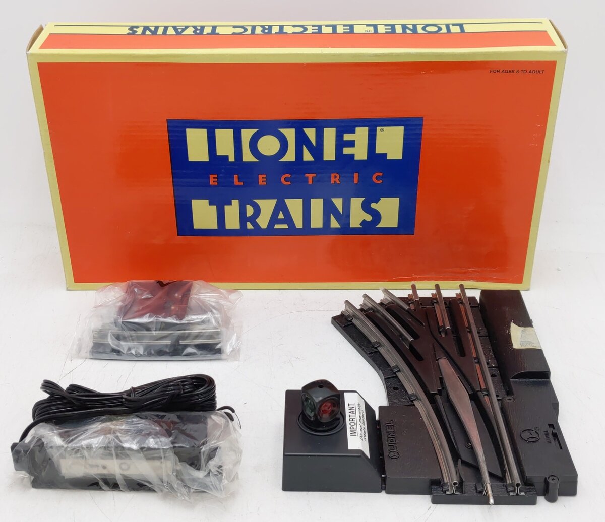 Lionel 6-23010 O-31 Left Hand Remote Control Switch Turnout EX/Box