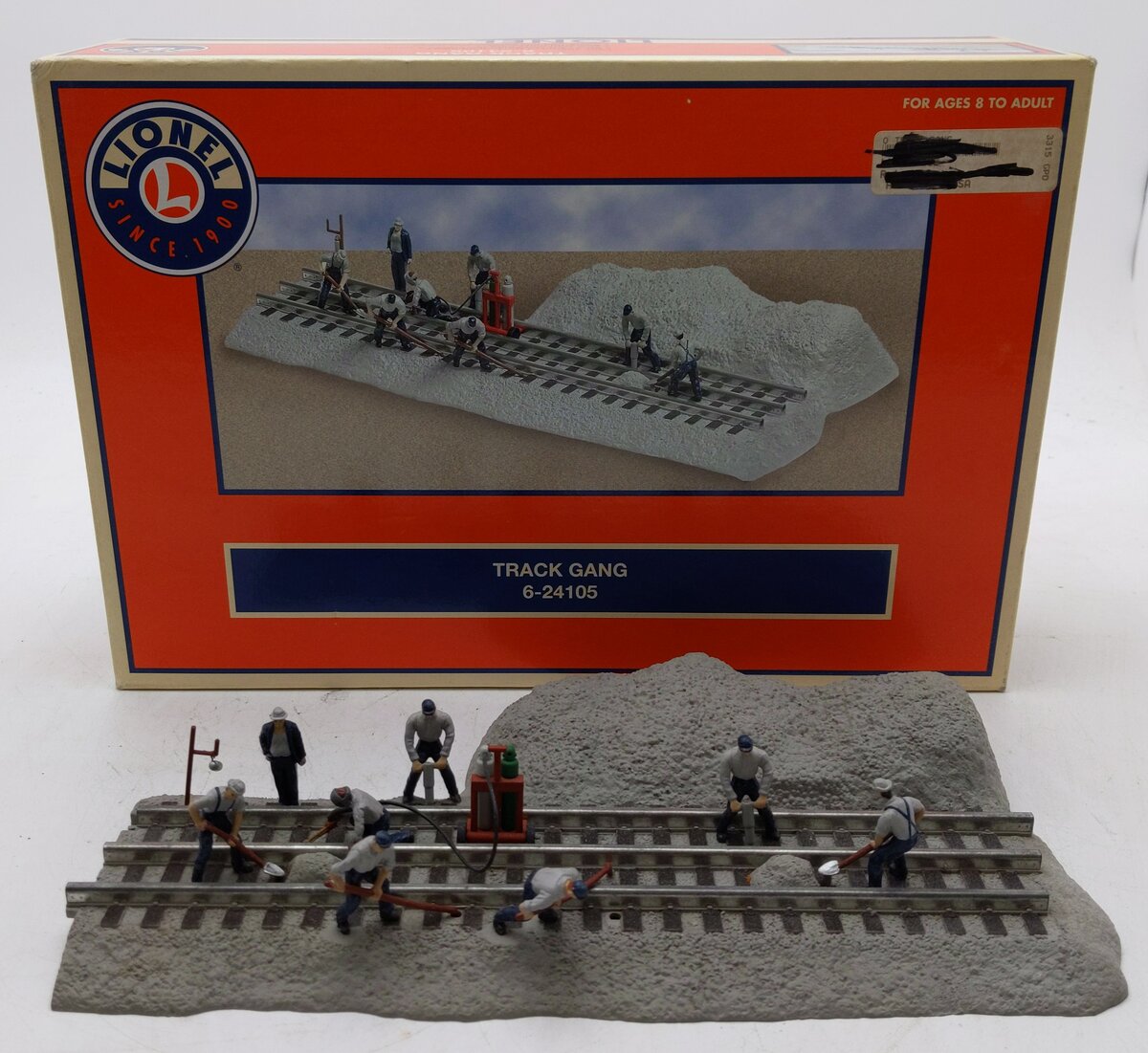 Lionel 6-24105 O Operating Track Gang with Blue LED EX/Box