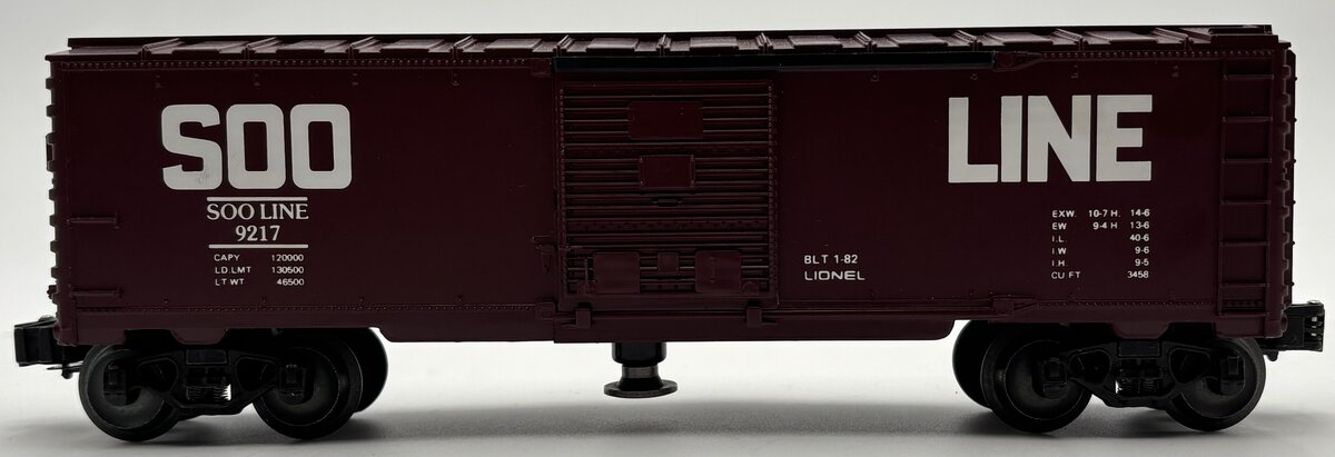 Lionel 6-9217 O Gauge SOO Line Operating Boxcar EX/Box