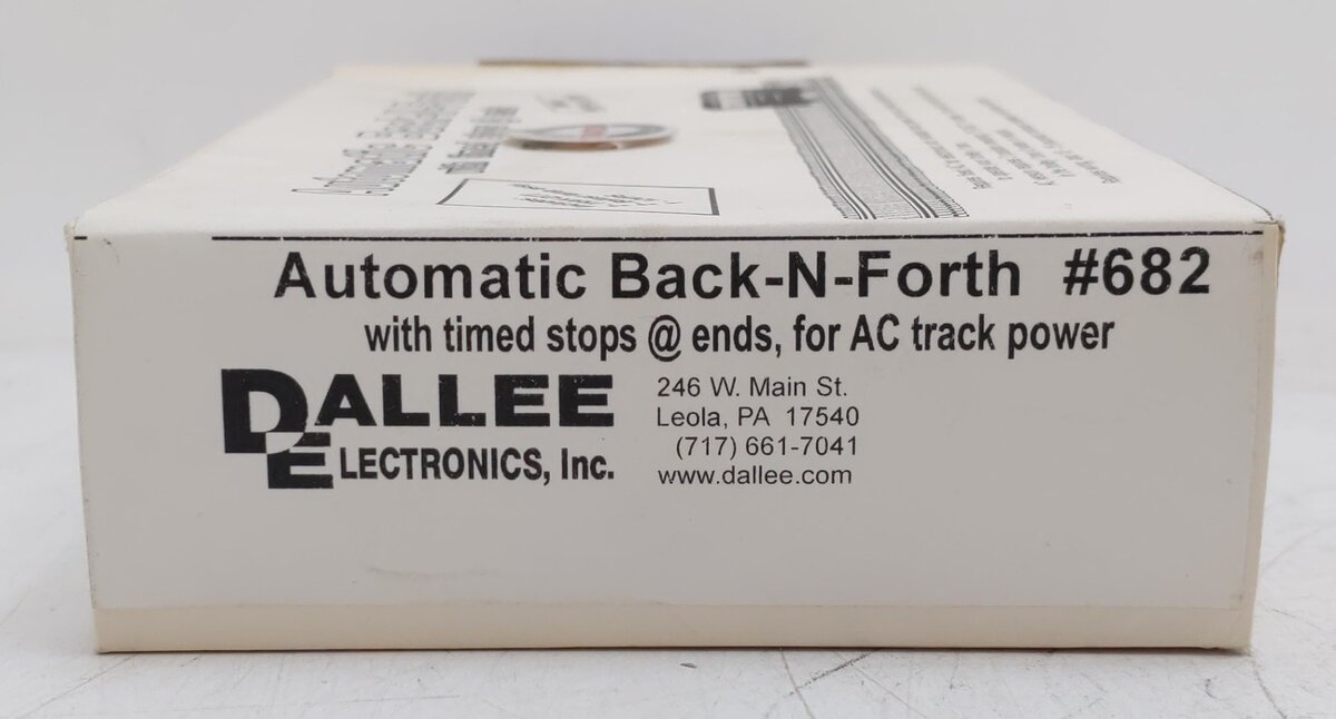 Dallee 682 Automatic Back-N-Forth w/Timed Stops @ Ends for AC Track Power EX/Box