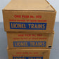 Lionel O22 Left-Hand & Right-Hand Electric Remote Switches (3 Pairs of 2) VG/Box