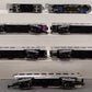 K-Line K-1925 O Gauge Reading Bascov's Crusader Steam Train Set EX/Box