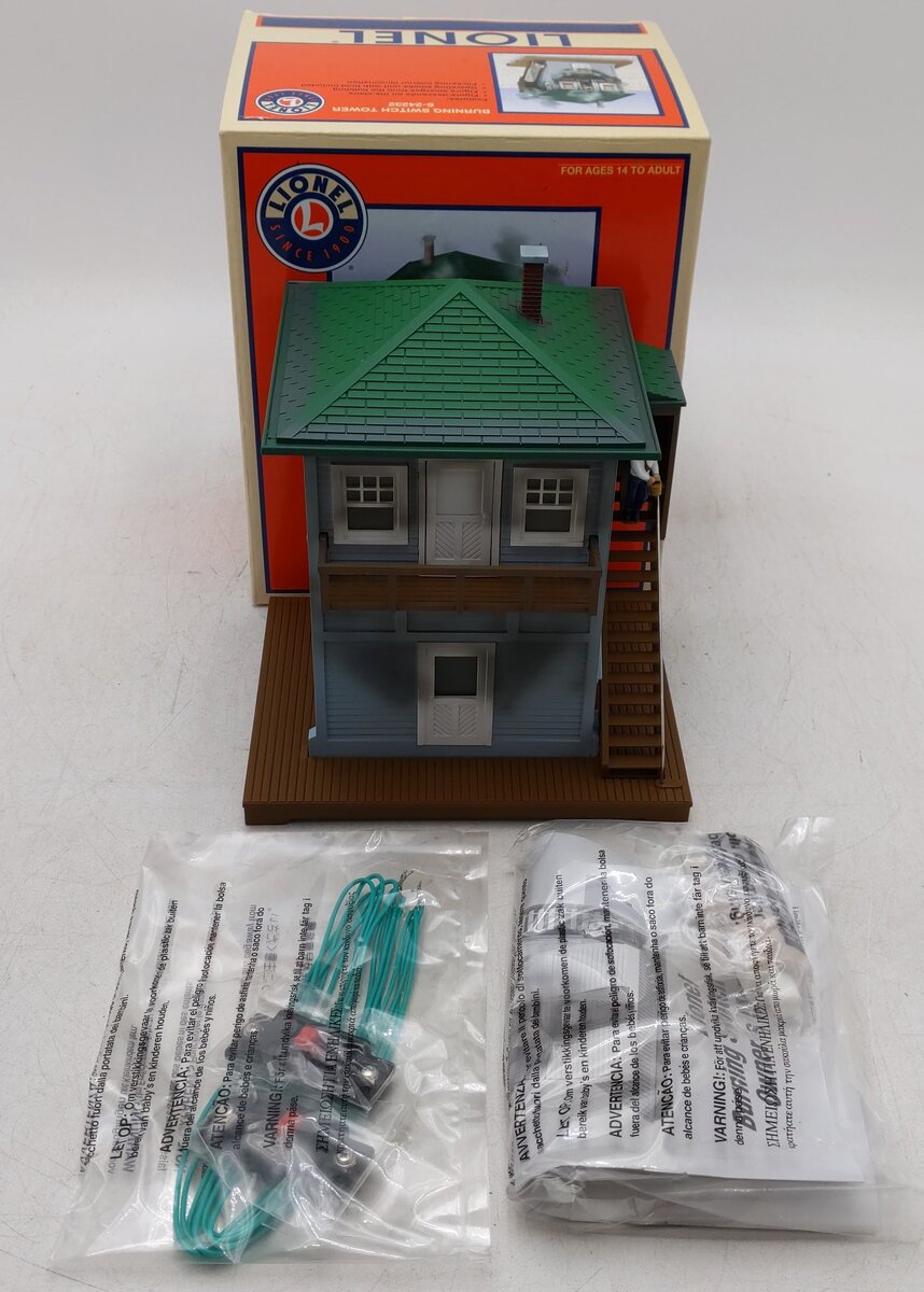 Lionel 6-24232 Burning Switch Tower EX/Box