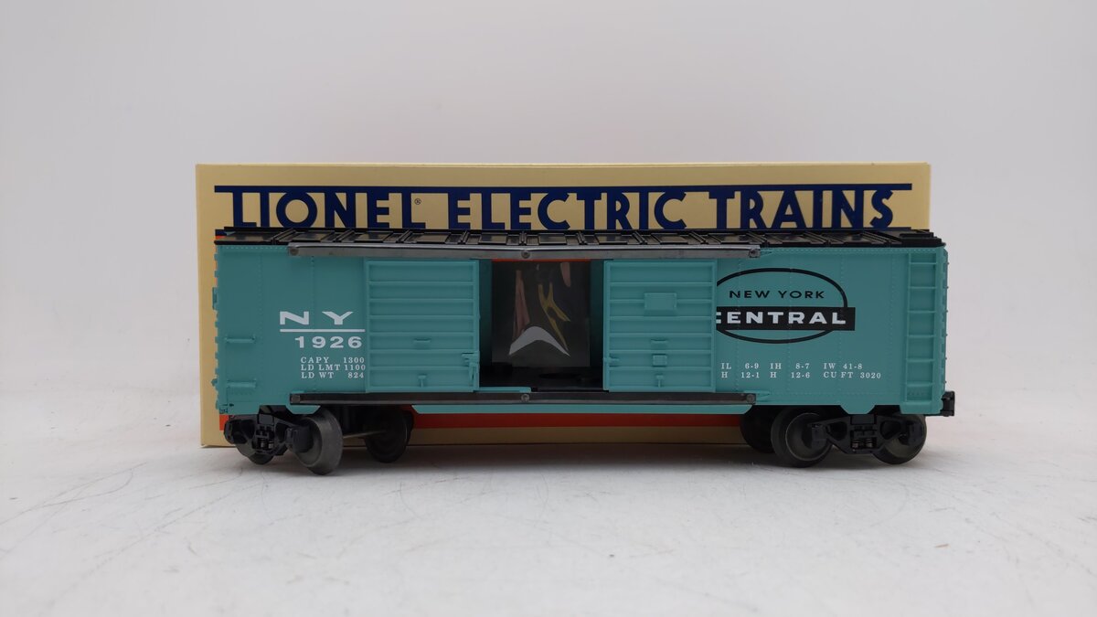 Lionel 6-19623 O Gauge New York Central Double Door Boxcar EX/Box