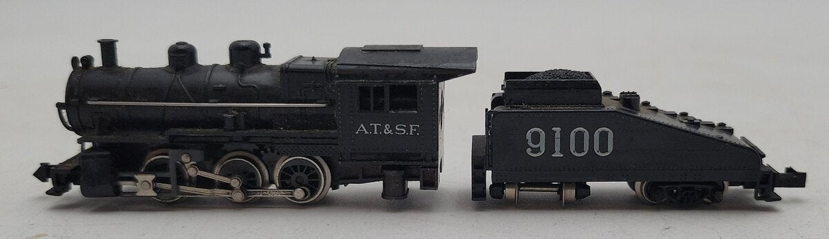 Minitrix 2916 N Scale AT&SF Steam Locomotive & Tender EX