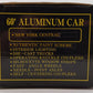 Weaver 681 O Gauge New York Central Dining Car #681 [3 Rail] EX/Box