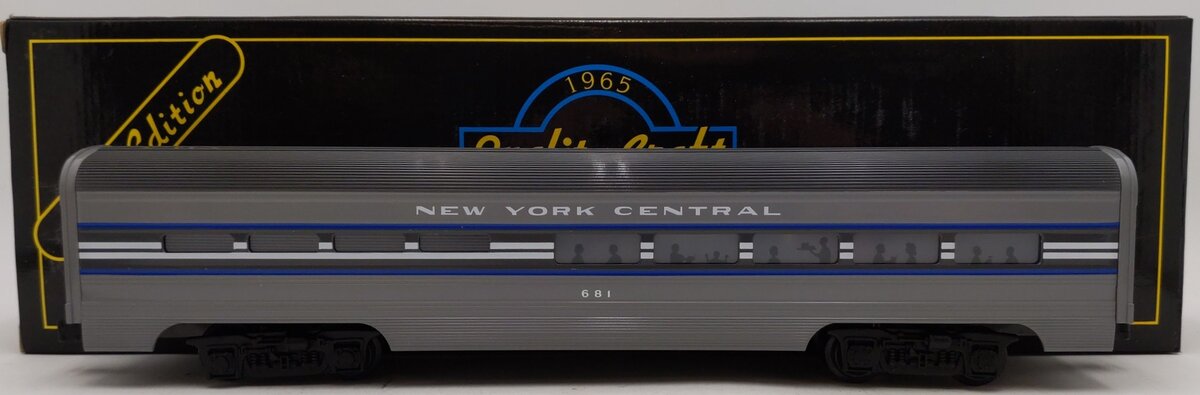 Weaver 681 O Gauge New York Central Dining Car #681 [3 Rail] EX/Box