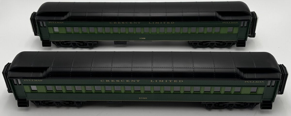 MTH 20-3463B O Southern 70' Madison Coach/Coach Passenger Car Set (Set of 2) EX/Box