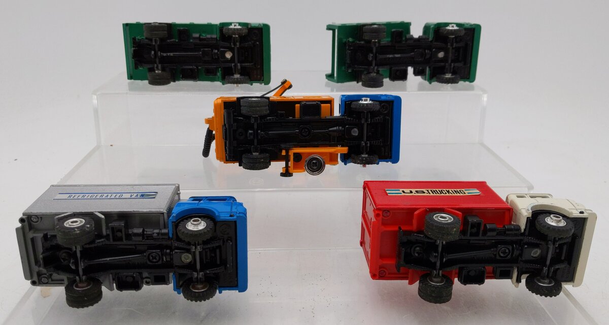 Shinsei Assorted O Gauge  Die-cast Work Trucks [5] LN