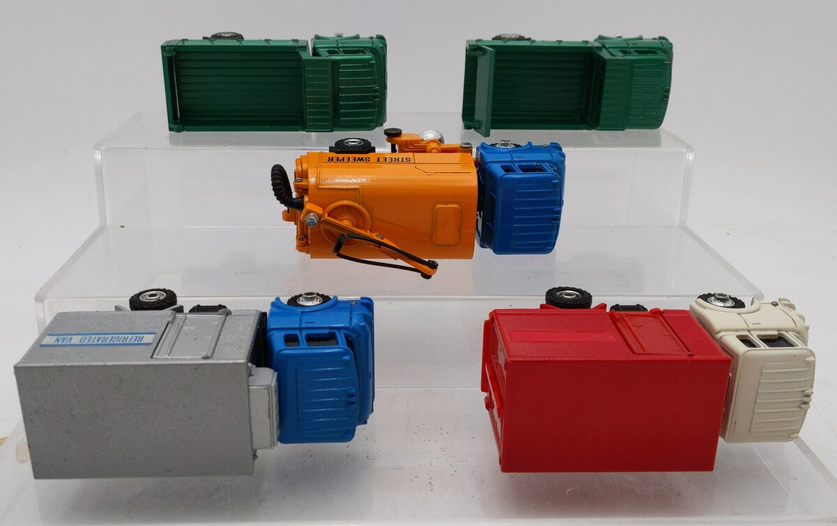 Shinsei Assorted O Gauge  Die-cast Work Trucks [5] LN