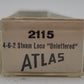 Atlas 2115 N Scale Undecorated 4-6-2 Steam Locomotive/Box