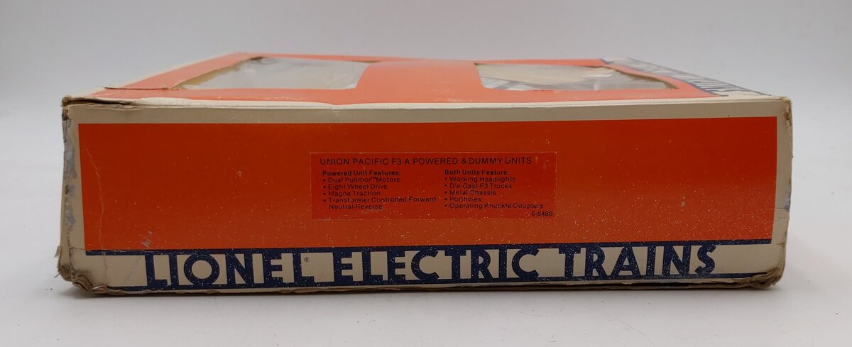 Lionel 6-8480 O Union Pacific Powered and Dummy F3 AA Diesel Set #8480/8482 EX/Box
