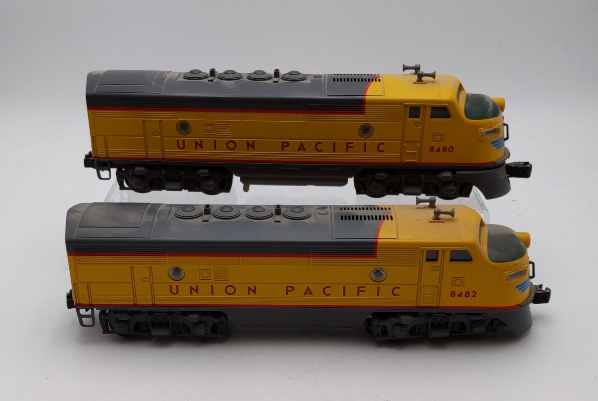 Lionel 6-8480 O Union Pacific Powered and Dummy F3 AA Diesel Set #8480/8482 EX/Box