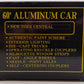 Weaver New York Central "Imperial Court" 60' Aluminum Passenger Car (3-Rail) VG/Box
