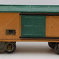 American Flyer 4018 Vintage Standard Gauge Mustard Green Boxcar EX