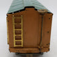 American Flyer 4018 Vintage Standard Gauge Mustard Green Boxcar EX