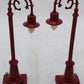 MTH 10-1030 O Gauge Die-Cast Street Lamp Set of 2 EX/Box