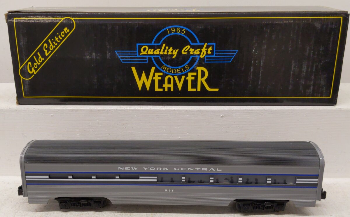 Weaver 681 O Gauge New York Central Dining Car #681 [3 Rail] EX/Box