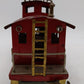 American Flyer 4021 Vintage Wide Standard Gauge Red Tinplate Caboose EX