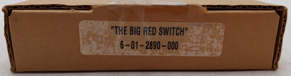 Lionel 6-12890 The Big Red Switch EX/Box
