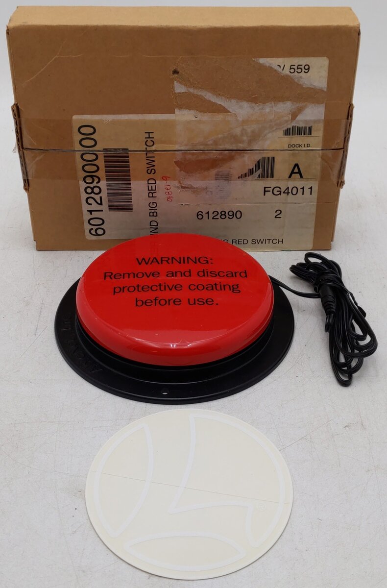 Lionel 6-12890 The Big Red Switch EX/Box