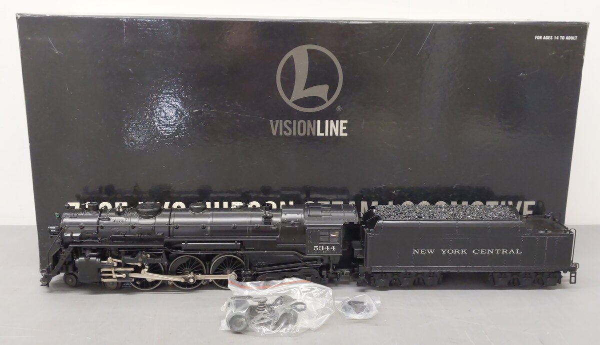 Lionel 6-11209 O VISIONLINE NYC Hudson Steam Locomotive and Tender #5344 LN/Box
