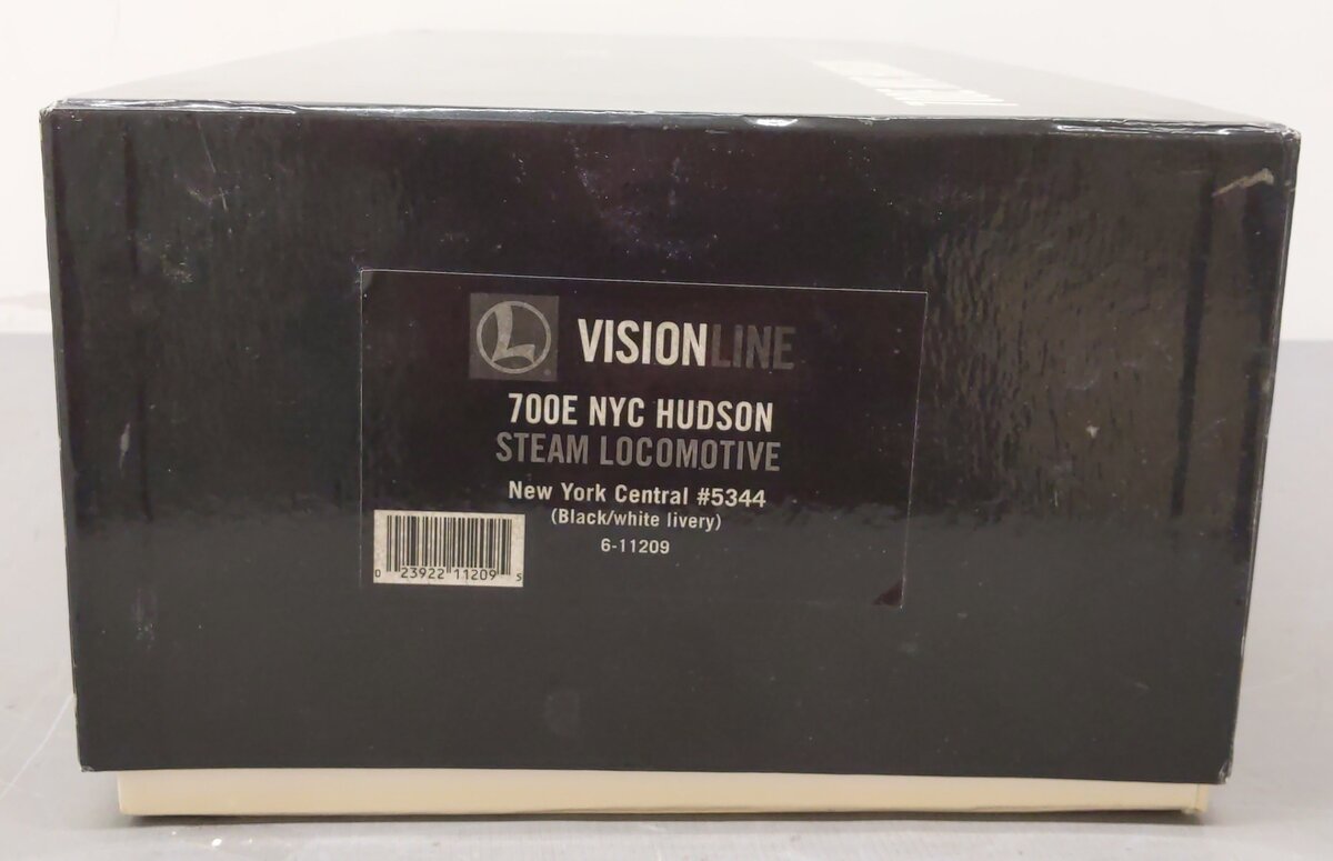 Lionel 6-11209 O VISIONLINE NYC Hudson Steam Locomotive and Tender #5344 LN/Box