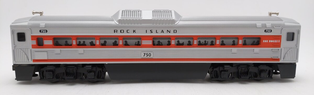 Lionel 6-35498 O Gauge Rock Island Non-Powered RDC Coach #750 EX/Box