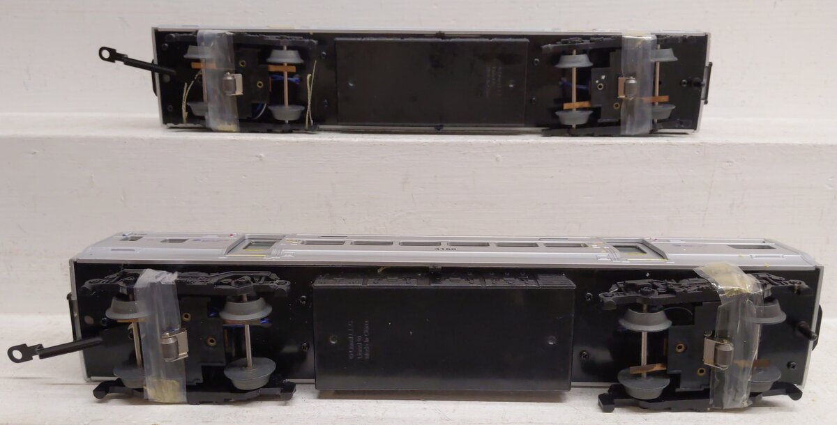 Lionel 6-35133 O Gauge MTA North Metro M-7 Add-On 2 Car Set EX/Box