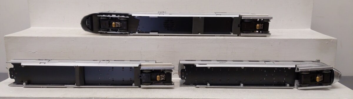 Lionel 6-38856 O Gauge Legacy Burlington Mark Twain Zephyr Diesel Train Set EX/Box
