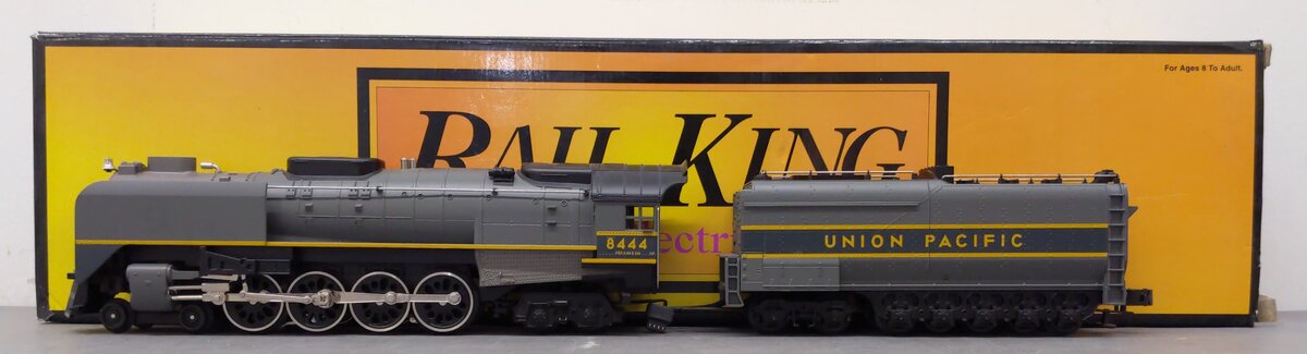 MTH 30-1151-0 4-8-4 UP Northern Steam Locomotive & Tender #8444 EX/Box