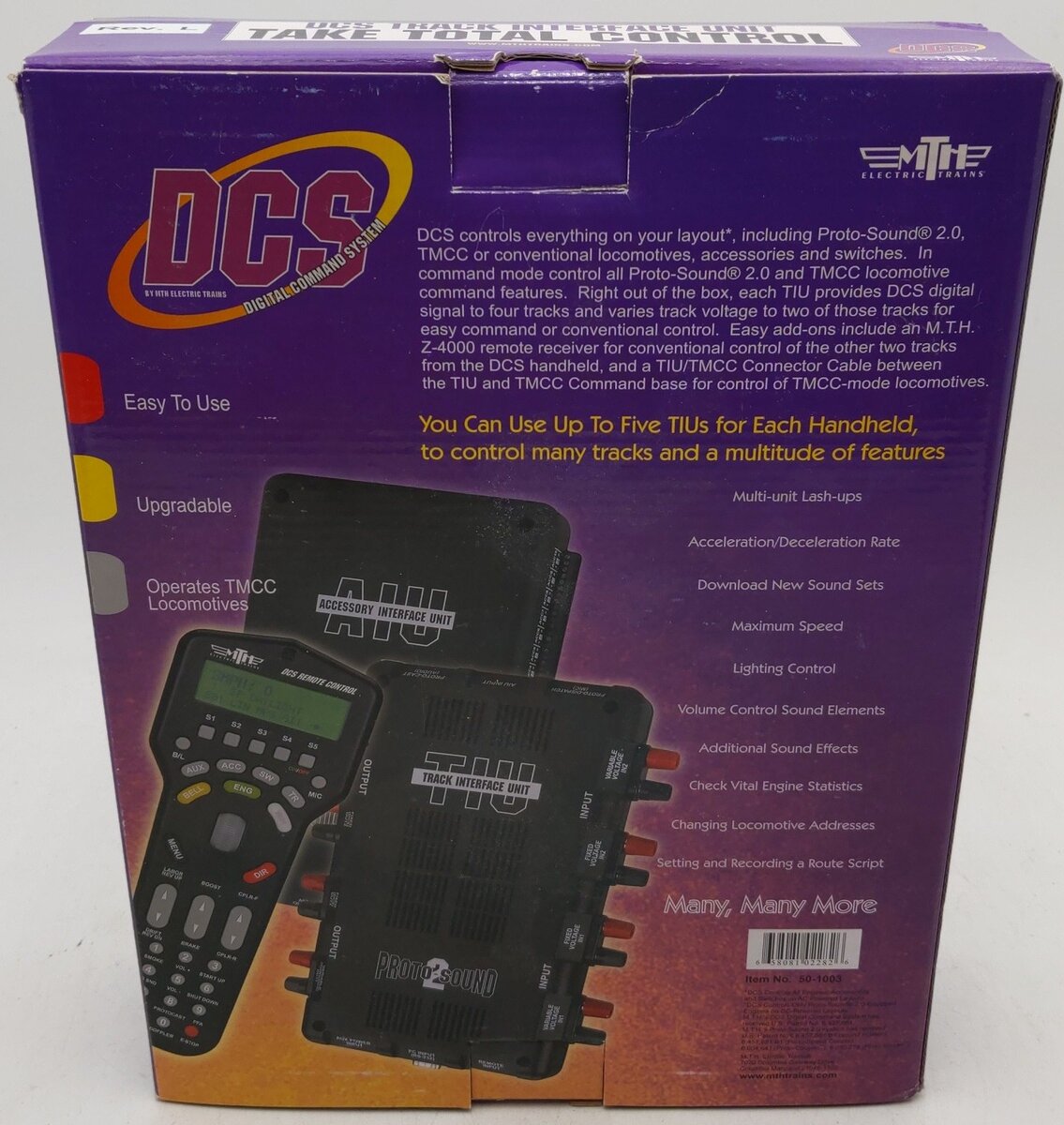 MTH 50-1003 O DCS Track Interface Unit EX/Box