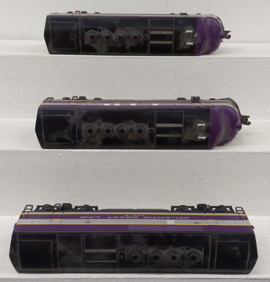 Lionel 6-11903 O Gauge Atlantic Coast Line F3 ABA Diesel Set w/TMCC & RS EX/Box