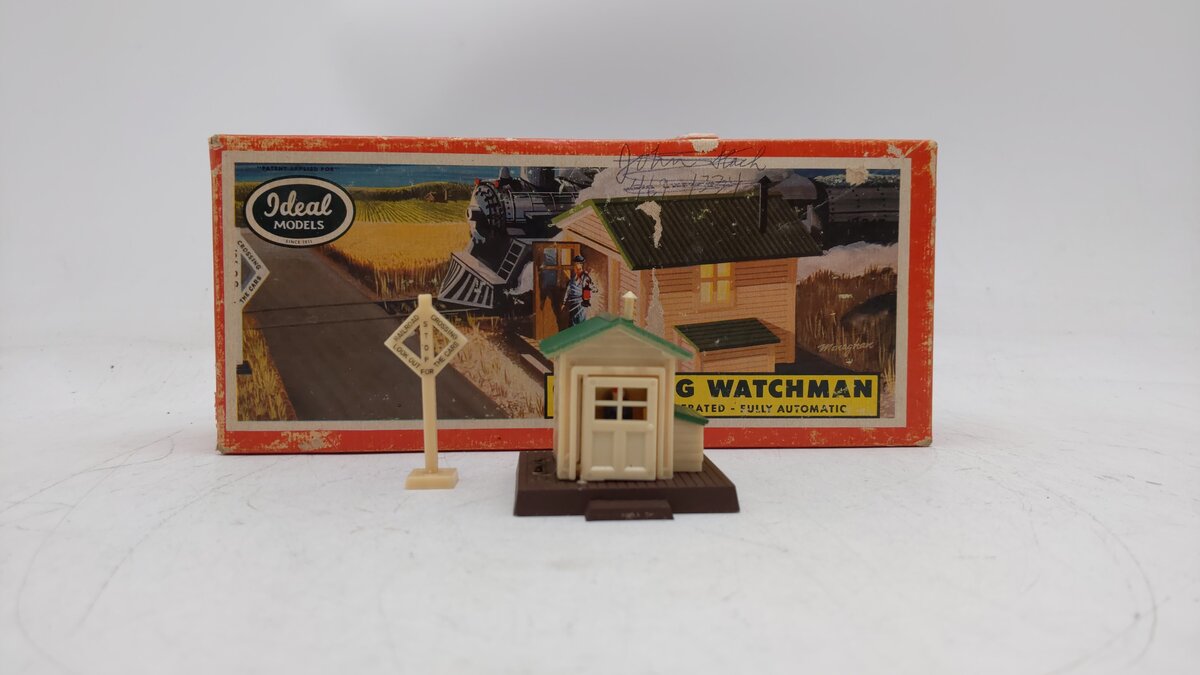 American Flyer 35214 HO Automatic Crossing Watchman VG/Box