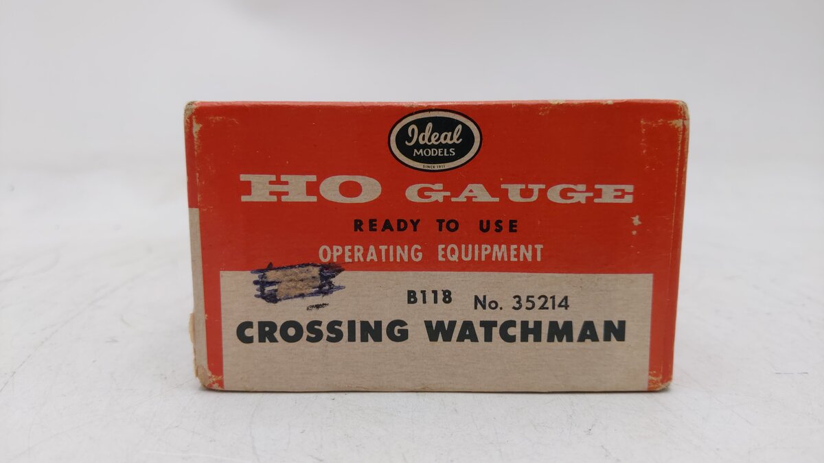 American Flyer 35214 HO Automatic Crossing Watchman VG/Box