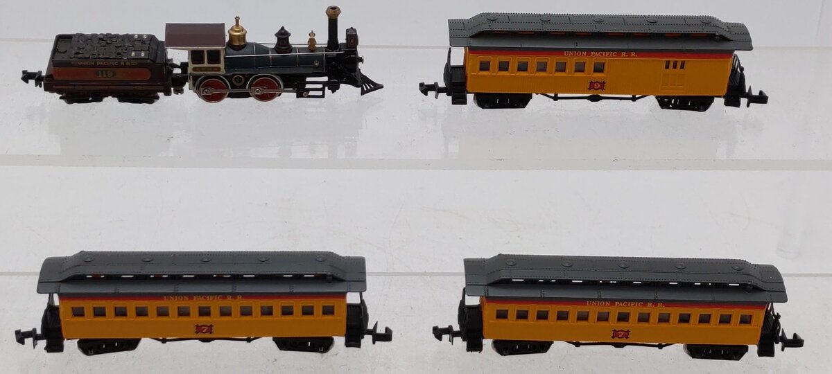 Bachmann 24004 Prairie Flyer  N Gauge Steam Starter Train Set VG/Box