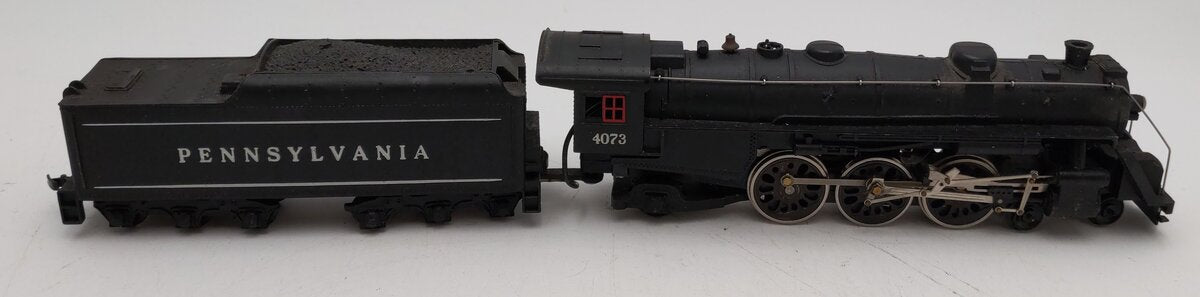 Mantua HO Scale PRR 2-8-2 Steam Locomotive & Tender #4073 EX