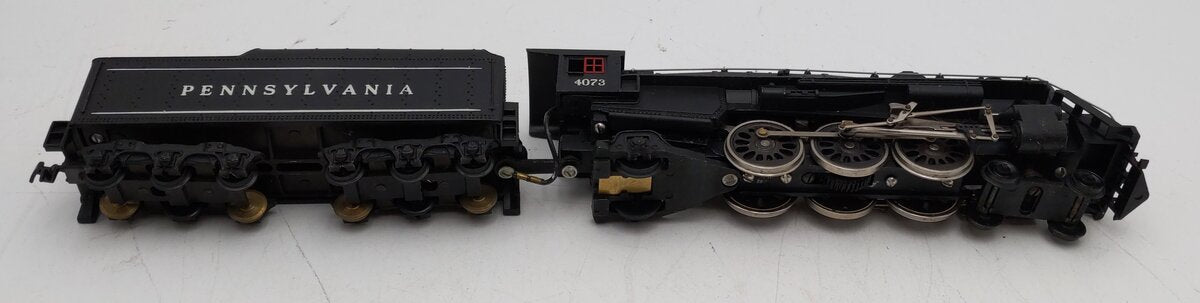 Mantua HO Scale PRR 2-8-2 Steam Locomotive & Tender #4073 EX