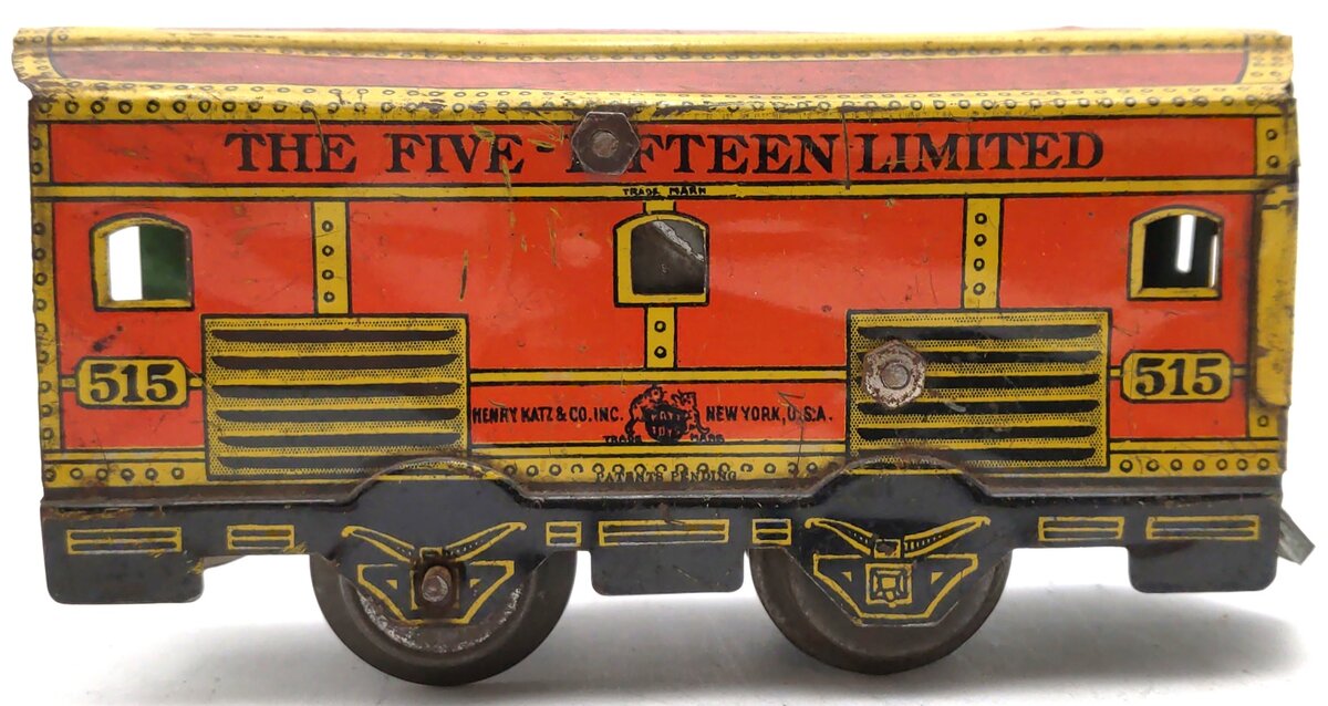 Katz 515 Vintage O The Five Fifteen Limited Passenger Car VG