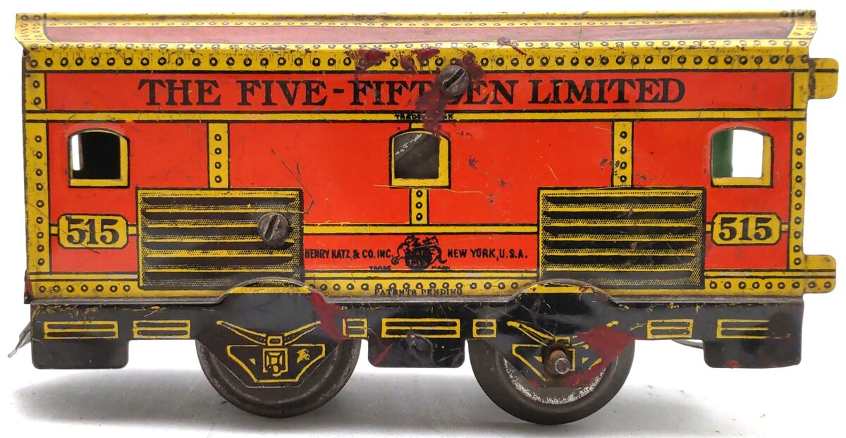 Katz 515 Vintage O The Five Fifteen Limited Passenger Car VG