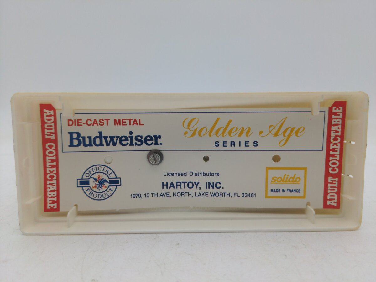 Solido 1:43 Scale Golden Age Cadillac V16 Budweiser Delivery Car EX