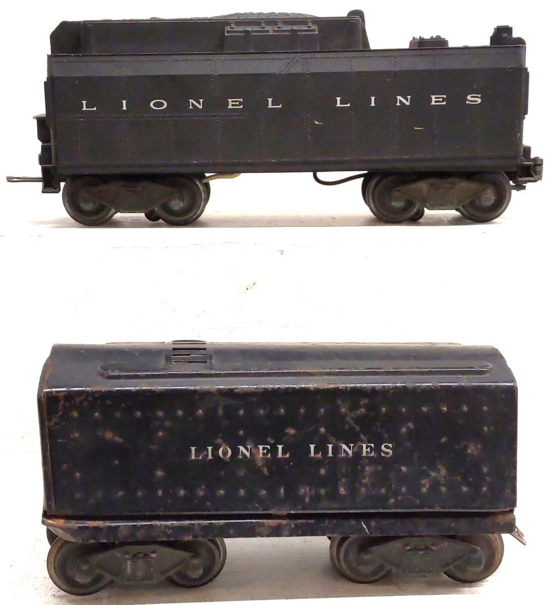 Lionel O Vintage Whistle Tenders: 6026W, 1654W [2] VG