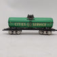 Marx 2532 Vintage O Cities Service Tinplate Single Dome Tank Car VG