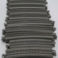 Bachmann 44584 HO Nickel Silver Assorted Curved E-Z Track Sections [50] EX