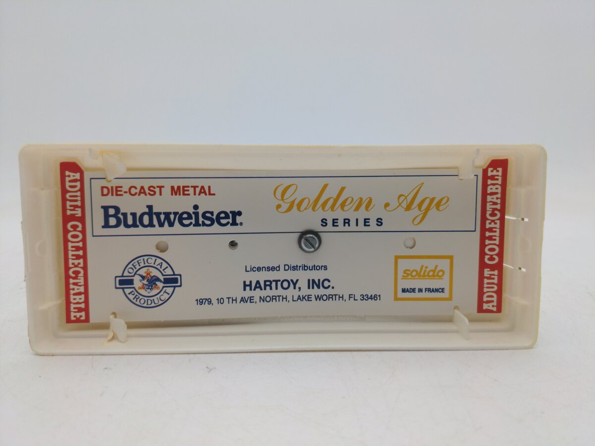 Solido 1:43 Scale Diecast Budweiser Delivery Truck EX